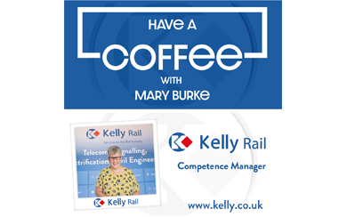Have a Coffee With - Mary Burke Kelly Rail Competence Manager